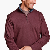 Johnston & Murphy Icon Reversible Solid Quarter Zip