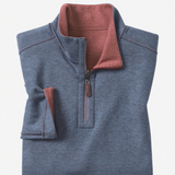 Johnston & Murphy Icon Reversible Solid Quarter Zip