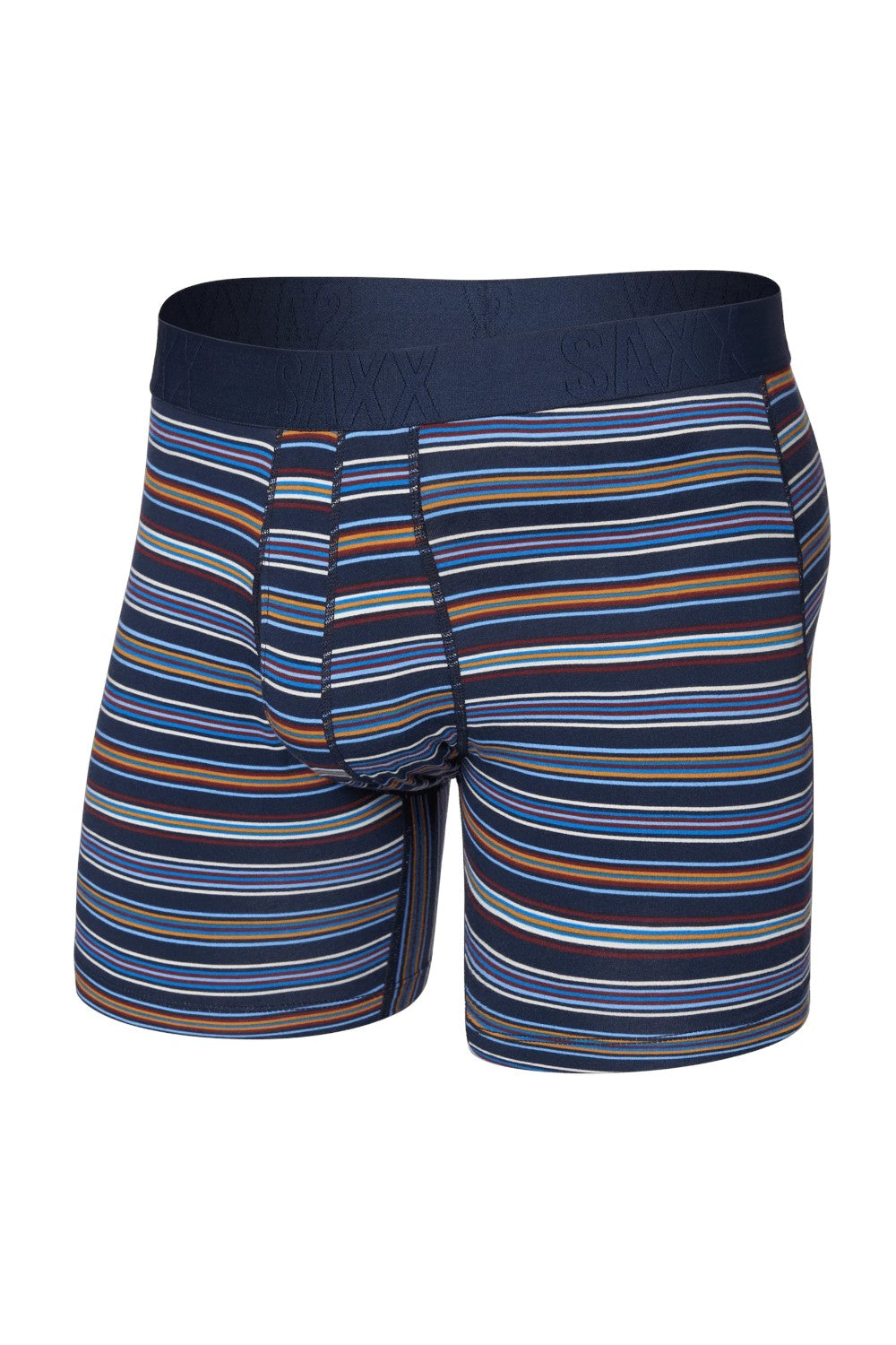Striped men's underwear on a white background