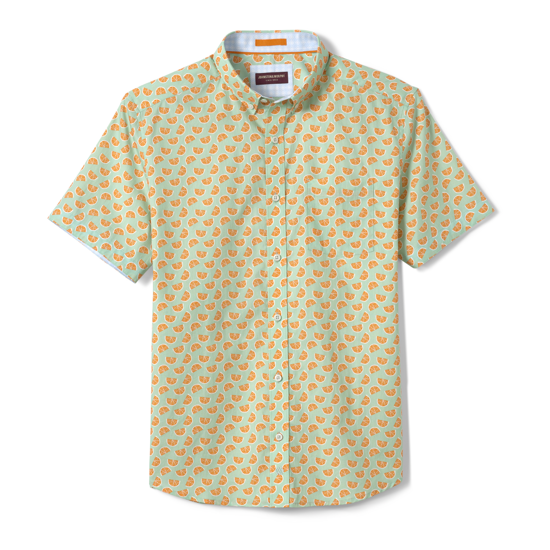 Upgrade your spring wardrobe with the Johnston&Murphy Short Sleeve Shirt. Stay comfortable and stylish while enjoying the warmer weather.