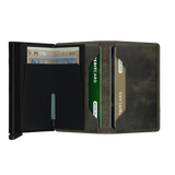 Secrid Premium Slimwallet Vintage Olive Black