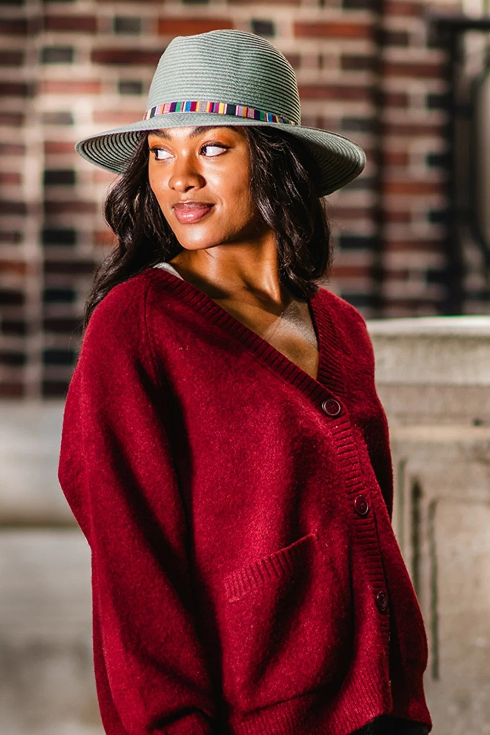 The Sedona sun hat stands out with its vibrant, multicolour embroidered band, adding a touch of artistic flair to your look. Its structured brim offers ample shade and sun protection, perfect for carefree days outdoors. With a packable design, it easily folds for adventures near and far.