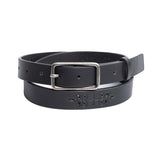Add the perfect finishing touch to every outfit with a versatile belt that does more than just hold your pairs in place. Classically designed to match your favourite jeans, pants, shorts, skirts and more, this genuine leather belt will complete your look and keep you comfortable all the same.