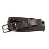 Add the perfect finishing touch to every outfit with a versatile belt that does more than just hold your pairs in place. Classically designed to match your favourite jeans, pants, shorts, skirts and more, this genuine leather belt will complete your look and keep you comfortable all the same.