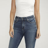 Searching for a perfect curvy fit? Look no further than Avery, the jeans designed to flatter women with a smaller waist and fuller hips. An everyday high rise provides extra coverage, while a contoured waistband prevents gapping. Finished with ease in the hip and thigh for curve-hugging perfection.