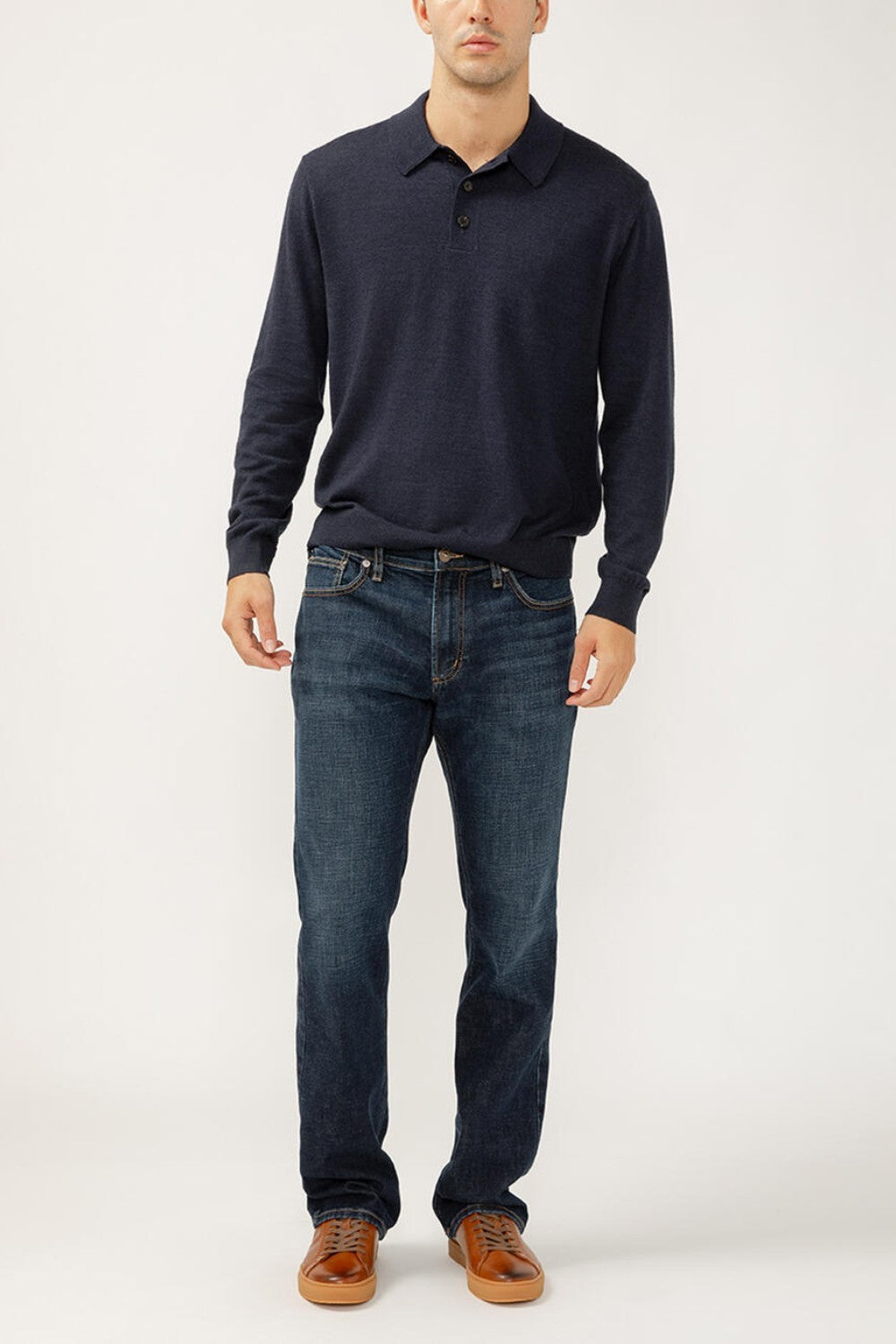Jace offers a modern take on the classic cowboy jean. Now crafted with soft, durable Luxe Heritage denim, these jeans sit just below the waist and feature a slim fit through the hip and thigh. The bootcut leg opening balances the slim silhouette and easily fits over any footwear.