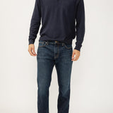 Jace offers a modern take on the classic cowboy jean. Now crafted with soft, durable Luxe Heritage denim, these jeans sit just below the waist and feature a slim fit through the hip and thigh. The bootcut leg opening balances the slim silhouette and easily fits over any footwear.