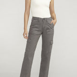 Silver Jeans Co. Suki Mid Rise Cargo Pant