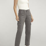 Silver Jeans Co. Suki Mid Rise Cargo Pant