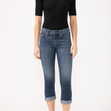 Suki is the best-selling Silver Jeans Co. curvy fit for good reason. Made with Luxe Stretch denim and designed to enhance curves, this fit creates a flattering silhouette with ease in the hip and thigh. The classic mid rise is comfortable, and the contoured waistband ensures a zero-gap fit.