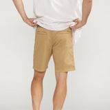 The perfect chino short does exist, and it's made with Essential Twill. Our pull-on chino merges comfort and style for a pair that'll match anything in your closet. Keep it casual with a tee, or dress them up with a polo. These are sure to be your go-tos for spring and summer.
