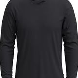 Black hoodie on a white background