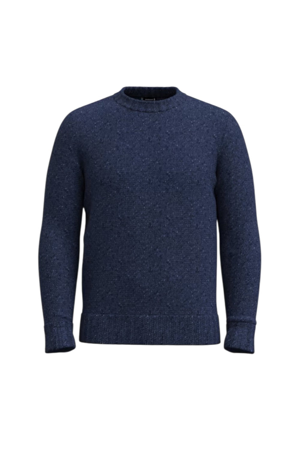 Blue sweater on a white background