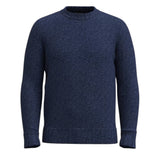 Blue sweater on a white background