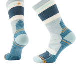 This crew will give your foot the ultimate in comfort for any hike. With extended durability zones and updated mesh zones, this sock helps provide minimum pressure, maximized breathability, and durability to spare. Its 4 Degree elite fit system combined with its women’s specific fit means this sock will fit your foot like Cinderella’s slipper fit hers. Plus, this sock offers a comfort welt with a “stay put” fit, so you’ll know it will be where it needs to be for your entire hike.