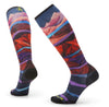 The Women's Ski Zero Cushion Print OTC Socks are the perfect mix of design and performance. 