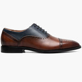 You’ll leave no head unturned with the Stacy Adams Reynolds Cap Toe Oxford. Featuring a rich leather upper with eye-catching perfing and a cool mix of colors, this shoe makes any occasion special.