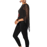 We love these popcorn knit ponchos! They are so soft and the perfect coverup for cool days or evenings.