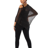 We love these popcorn knit ponchos! They are so soft and the perfect coverup for cool days or evenings.
