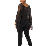 We love these popcorn knit ponchos! They are so soft and the perfect coverup for cool days or evenings.