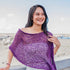 We love these popcorn knit ponchos! They are so soft and the perfect coverup for cool days or evenings.