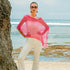Crafted from lightweight sheer fabric, our Sheer Mesh Poncho is the perfect accessory to cover your shoulders in style. Its versatile design can be dressed up or down, making it a must-have for any wardrobe. Stay cool and chic all at once with this fashionable poncho.