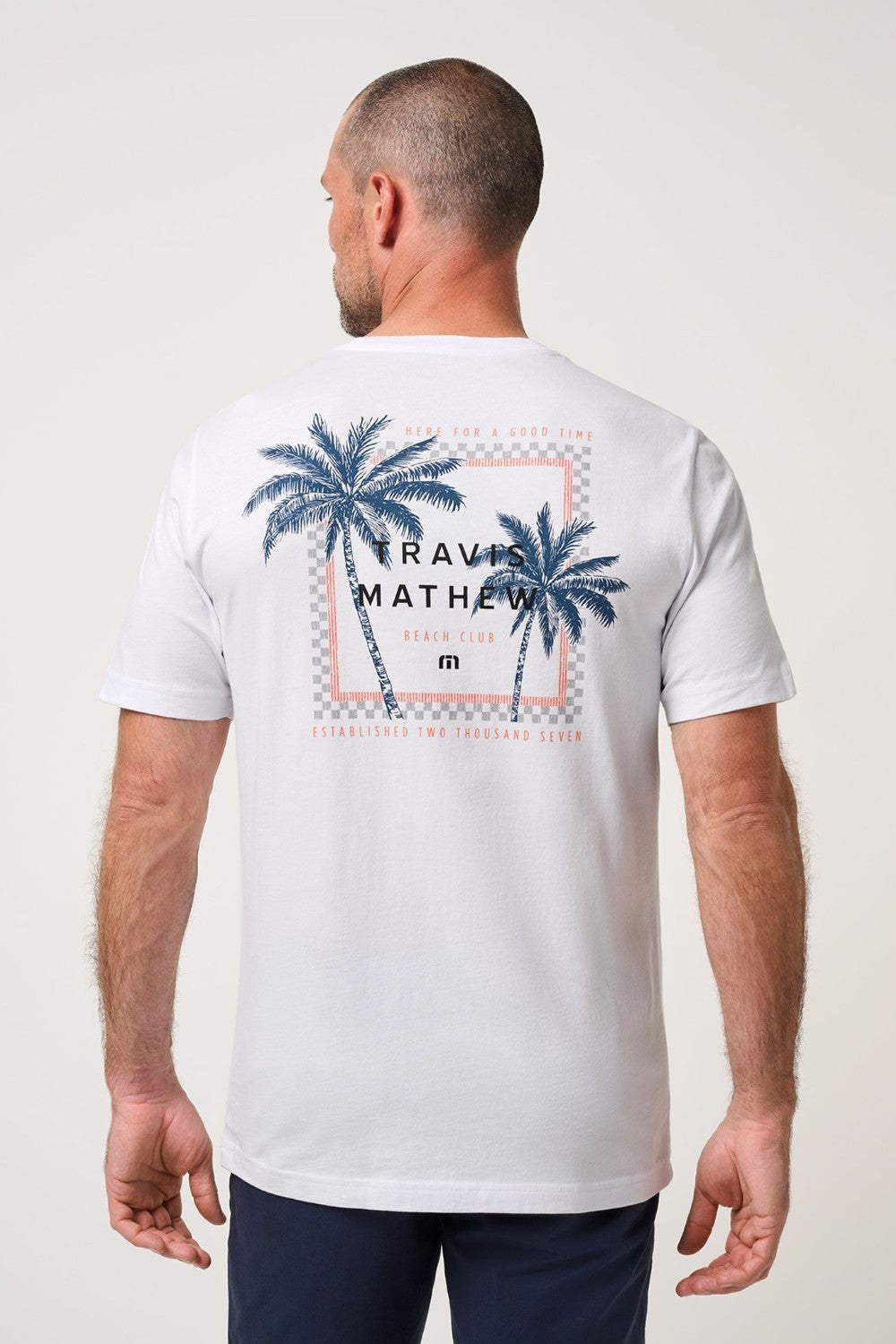 Soft, comfortable, and built for everyday wear, the BEACH RESORT Tee features a Beach Club graphic with palm trees and a framed logo that leans a little vintage.