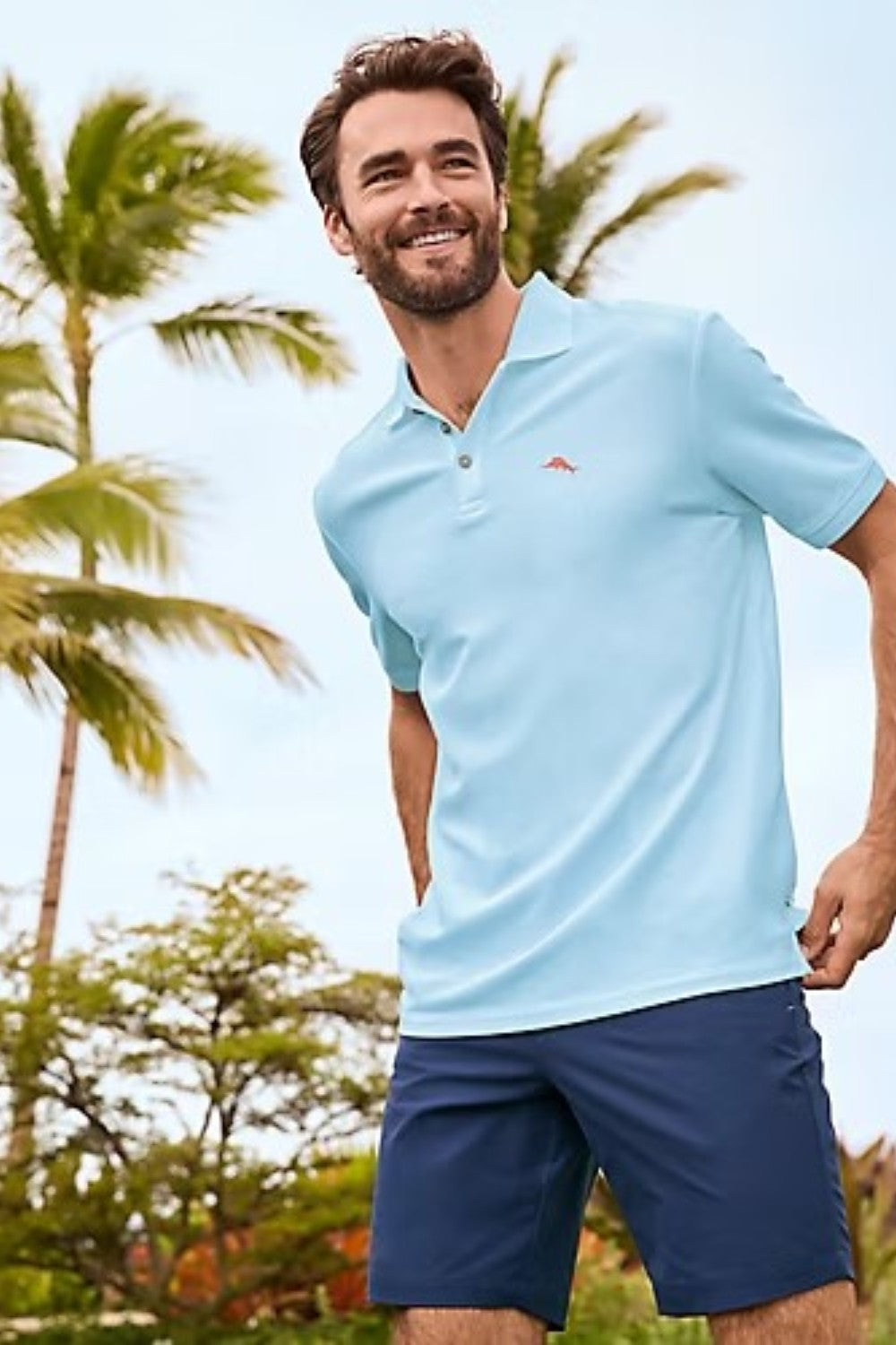 Your favourite polo has been updated to an icon. Our new Emfielder takes elevated comfort to a new level of everyday ease with every thoughtful detail from the sporty mesh jacquard collar to the exceptionally soft Supima cotton blend and of course, our embroidered Marlin logo.