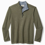 Tommy Bahama Flipview Reversible Half Zip Sweater