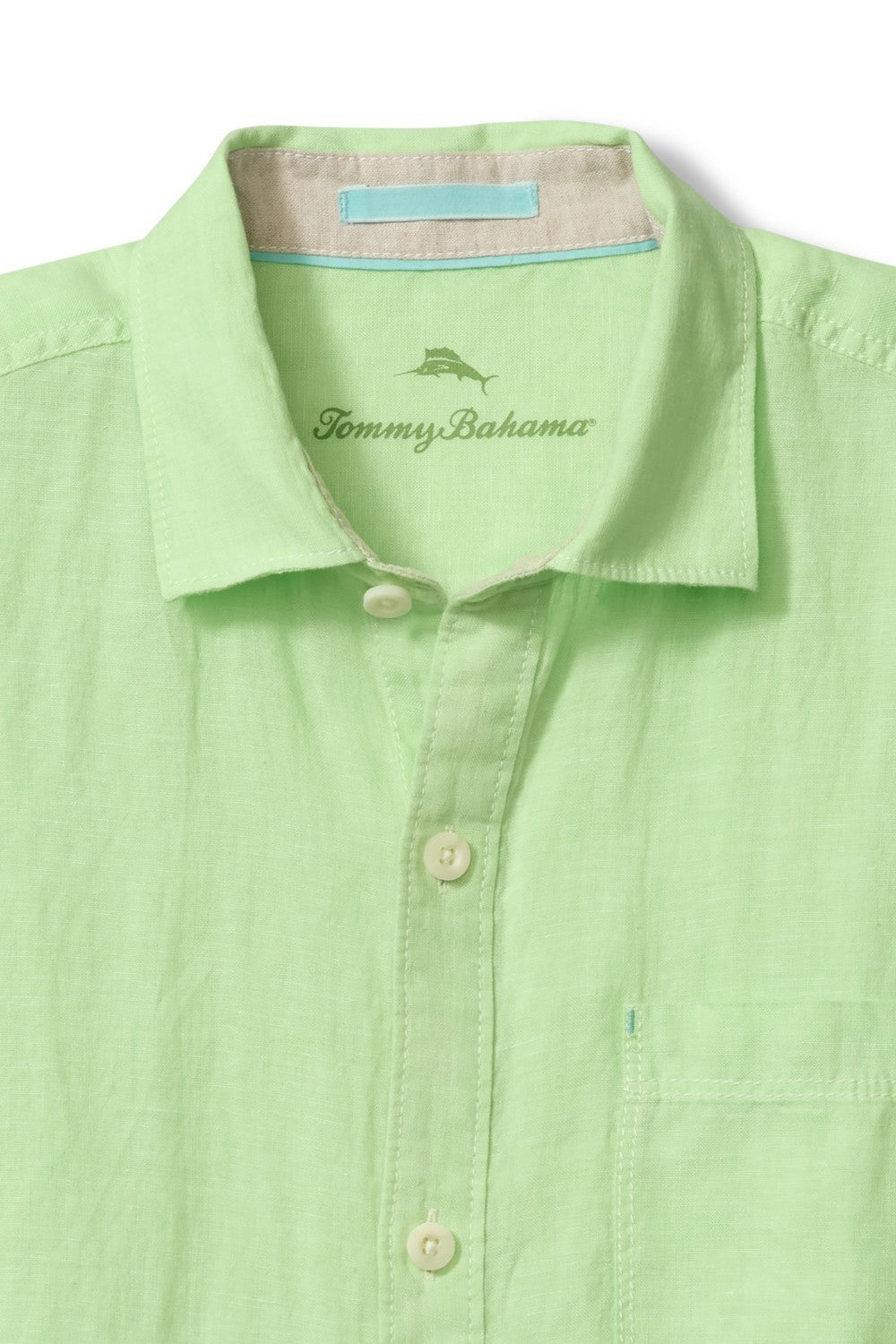 Get ready to feel the breeze in style with the Tommy Bahama Paradise Breezer! This short sleeve linen white shirt from Tommy Bahama is perfect for any occasion. Stay cool and comfortable while looking effortlessly chic. Paradise awaits!