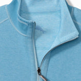 Flip the script from polished to casual without missing a beat in our versatile Flip Coast Collection. For a sophisticated look, the heathered face side of this versatile half-zip features elevated trim at the collar, cuffs, and hem, while on the reverse side, a subtle jacquard pattern with tonal stitching sets an easy, relaxed tone for everyday living.