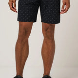 The Beck Short you know, just with a little more personality. An all-over geo print brings the energy, while comfort-driven stretch fabric keeps things easy from morning to last call. Finished with side entry pockets, double welt back pockets, our signature clip label, and a classic 9" inseam.