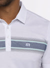 The LIME ON THE RIM polo delivers a classic look with a textured chest stripe in updated, seasonal colours.