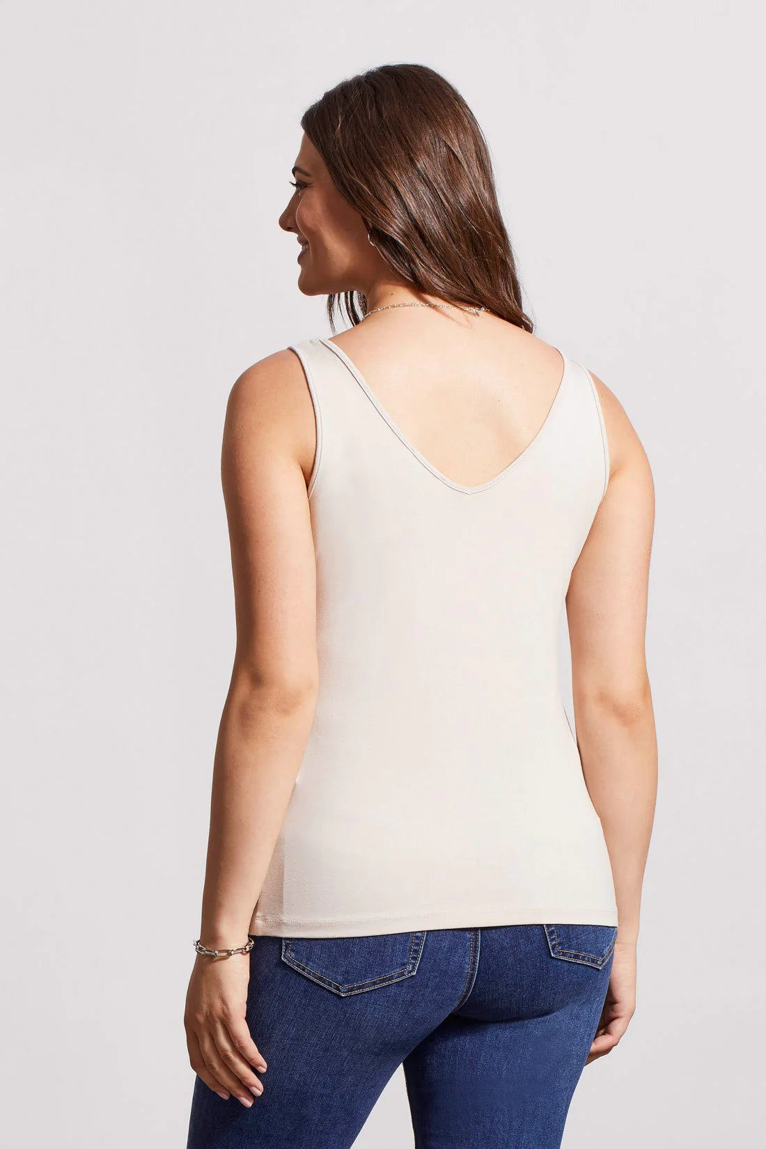 Say hello to the ultimate layering piece. This cami is a wardrobe essential with a versatile design that lets you wear it two ways.