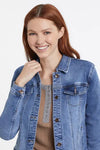 A sustainable update on a classic fit! Introducing our NEW and improved eco-friendly Classic Denim Jacket!