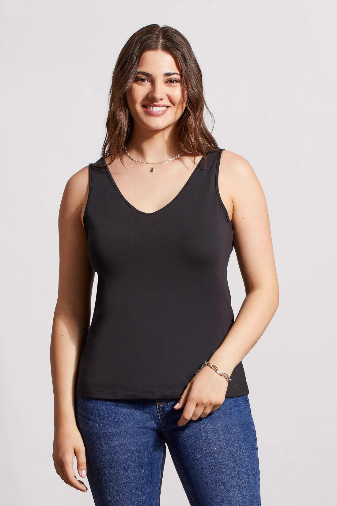 Say hello to the ultimate layering piece. This cami is a wardrobe essential with a versatile design that lets you wear it two ways. 