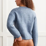 This sweater cardigan is the perfect lightweight layer for when it gets a little cool. 