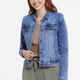  A sustainable update on a classic fit! Introducing our NEW and improved eco-friendly Classic Denim Jacket!