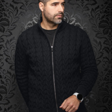 Au Noir TROMSO Full Zip Cardigan