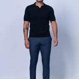 7 Downie St. Verona Johnny Collar Polo