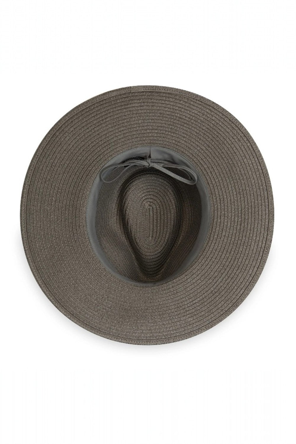 Grey hat on a white background