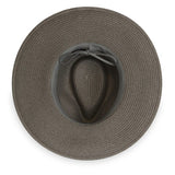 Grey hat on a white background