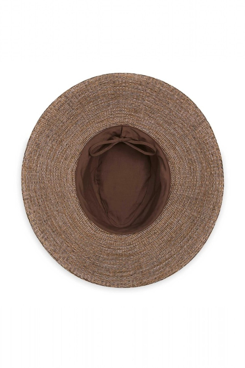Brown hat on a white background