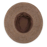 Brown hat on a white background