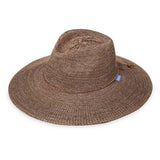 Brown hat on a white background
