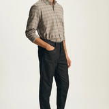 Broderick's Clothing Co. 34 Heritage Courage black straight leg jeans with moisture-wicking Thermocool technology