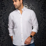 Au Noir GERE Woven Linen Long Sleeve Shirt