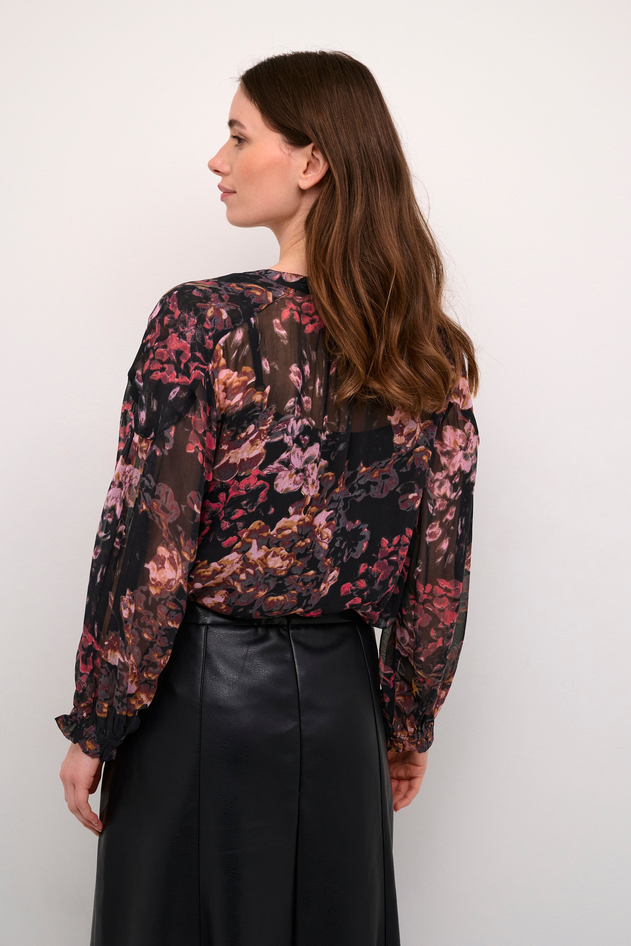 The Cream Annu Blouse - a versatile piece for any wardrobe. Add a touch of cream (err, I mean class) to any outfit. Perfect for work, play, or a combination of both. Don't be surprised if people start asking where you got it. (Wink, wink.)