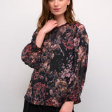 The Cream Annu Blouse - a versatile piece for any wardrobe. Add a touch of cream (err, I mean class) to any outfit. Perfect for work, play, or a combination of both. Don't be surprised if people start asking where you got it. (Wink, wink.)