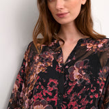 The Cream Annu Blouse - a versatile piece for any wardrobe. Add a touch of cream (err, I mean class) to any outfit. Perfect for work, play, or a combination of both. Don't be surprised if people start asking where you got it. (Wink, wink.)